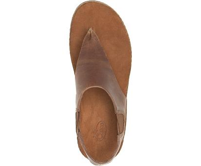 Sandalias Chaco Mujer Wayfarer Post Marrones España XVBO05471